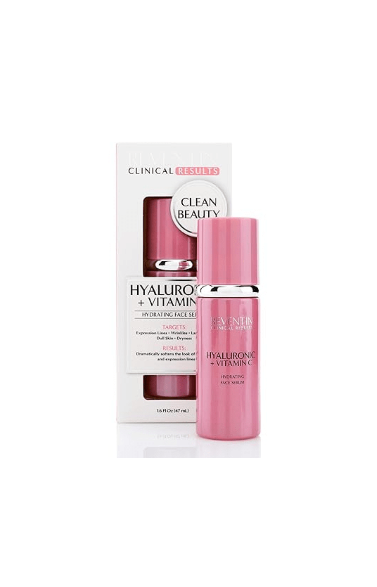 Reventin Hyaluronic + Vitamin C Hydrating Face Serum 47ml – Hydrate & Brighten