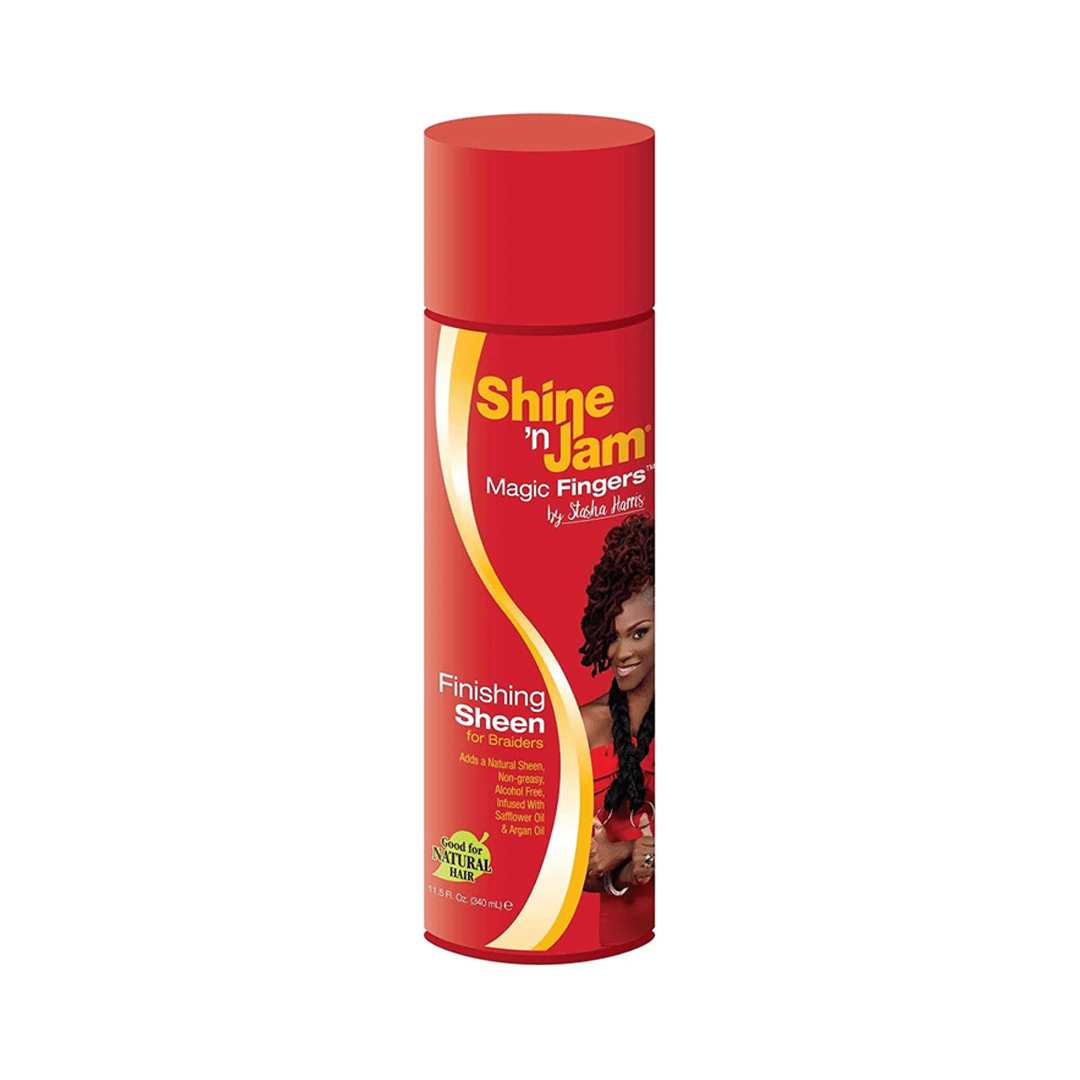 Shine 'n Jam Magic Fingers Finishing Sheen for Braiders 326g