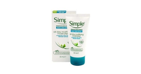 Simple All Day Mattifying Moisturiser 50ml