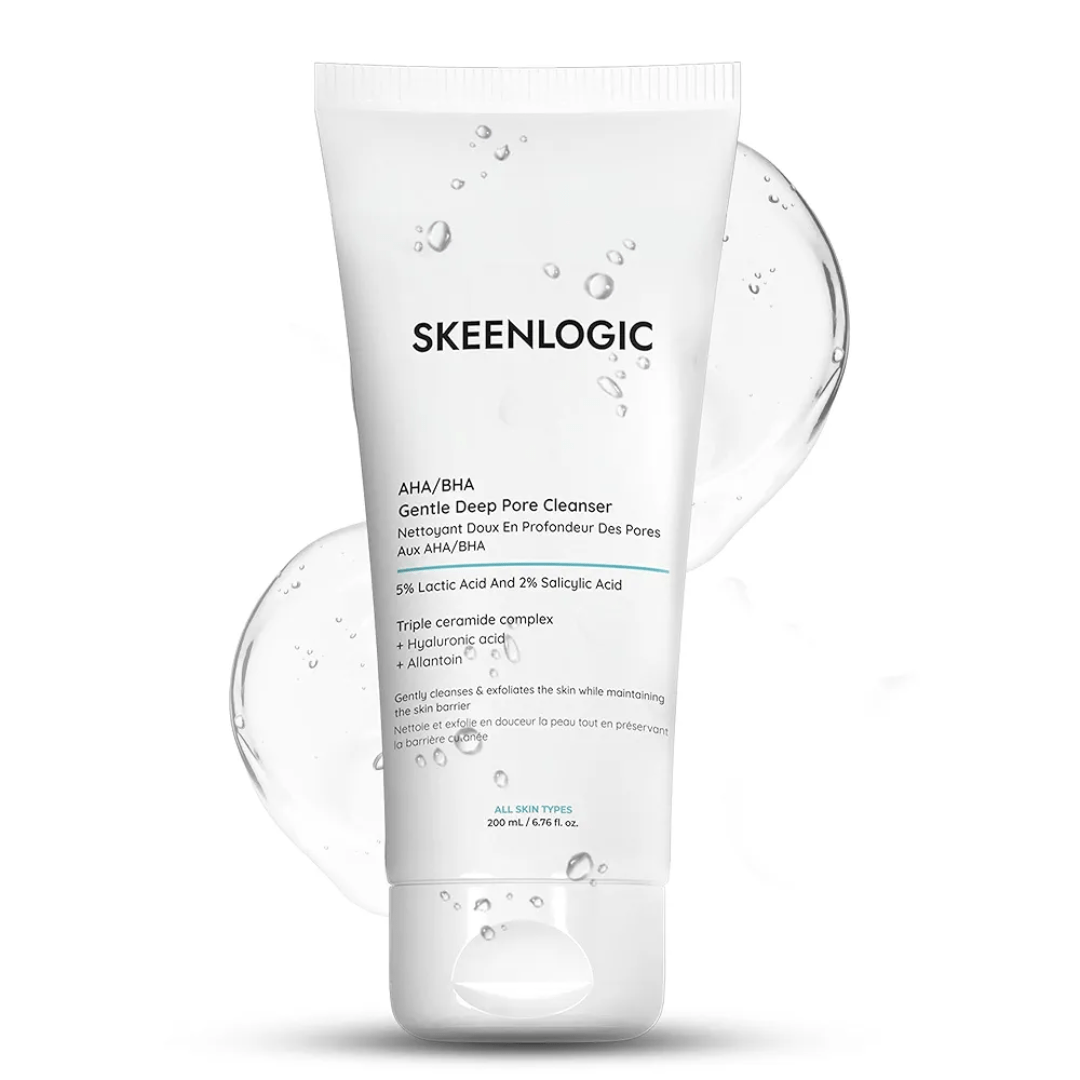 Skeenlogic AHA/BHA Gentle Deep Pore Cleanser 200ml