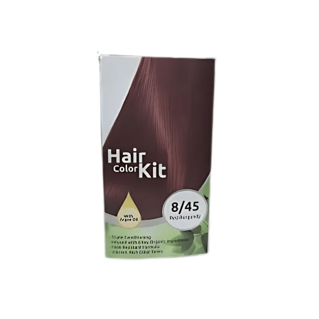 Somma Hair Color Kit burgundy 8/45