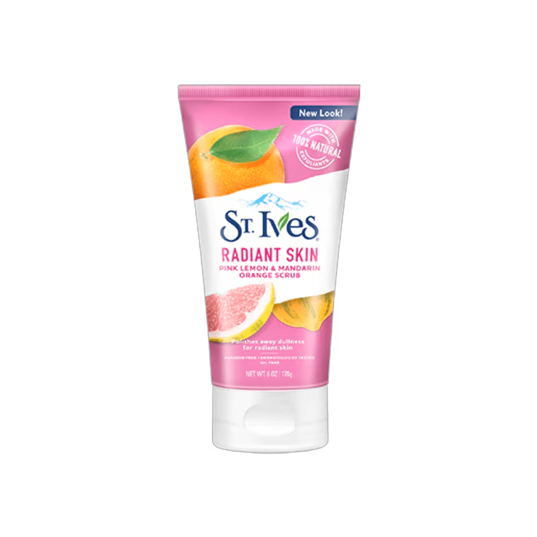 St Ives Radiant Skin Scrub Pink Lemon & Mandarin 170g