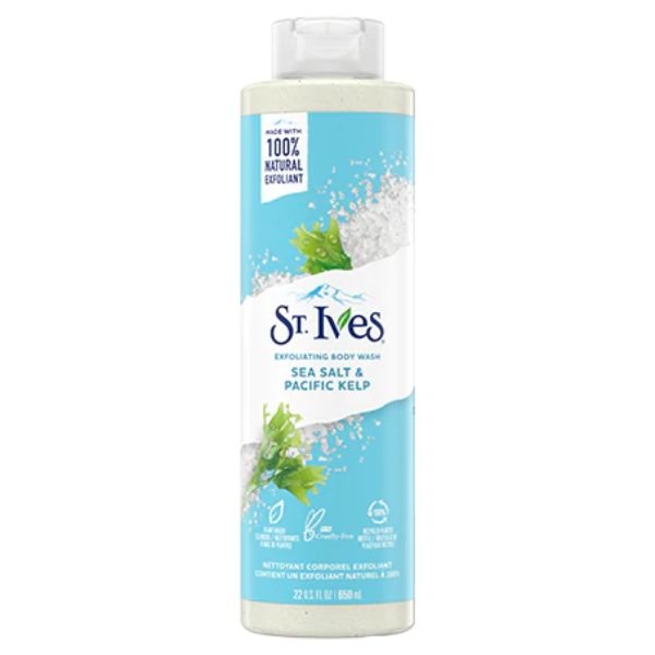 St. Ives Sea Salt & Pacific Kelp Exfoliating Body Wash 650ml