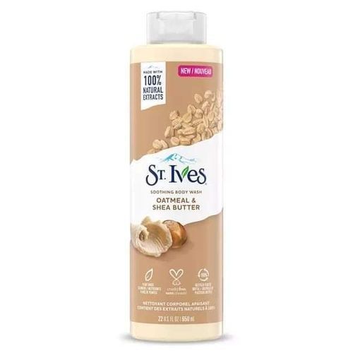 St. Ives Soothing Body Wash Oatmeal & Shea Butter 650ml – Soothe, Nourish, Hydrate