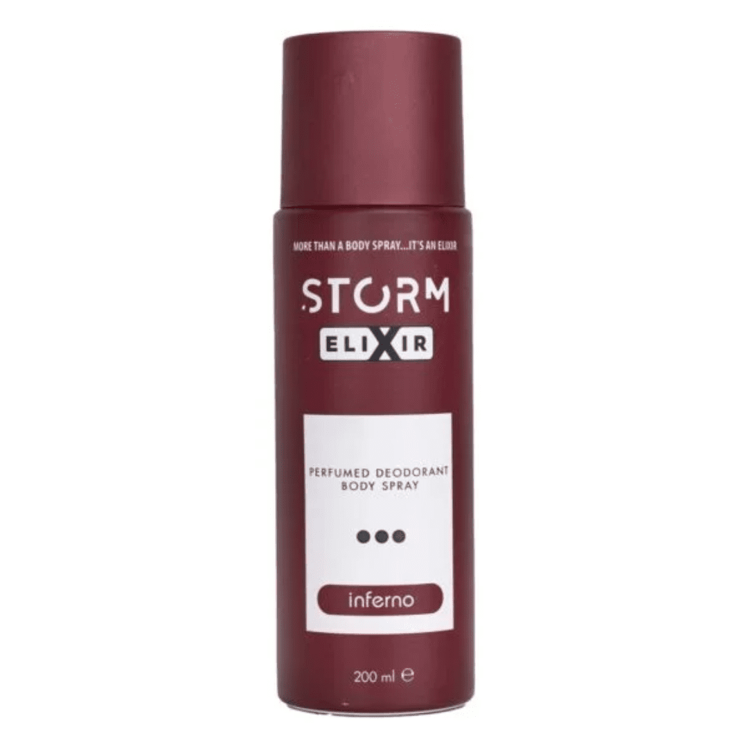 Storm Elixir INFERNO Perfumed Deodorant Body Spray 200ml