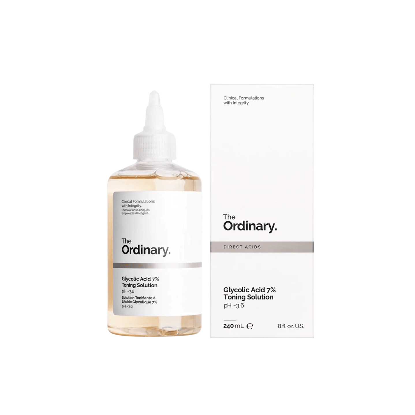 The Ordinary Glycolic Acid 7% Toning Solution - 240Ml