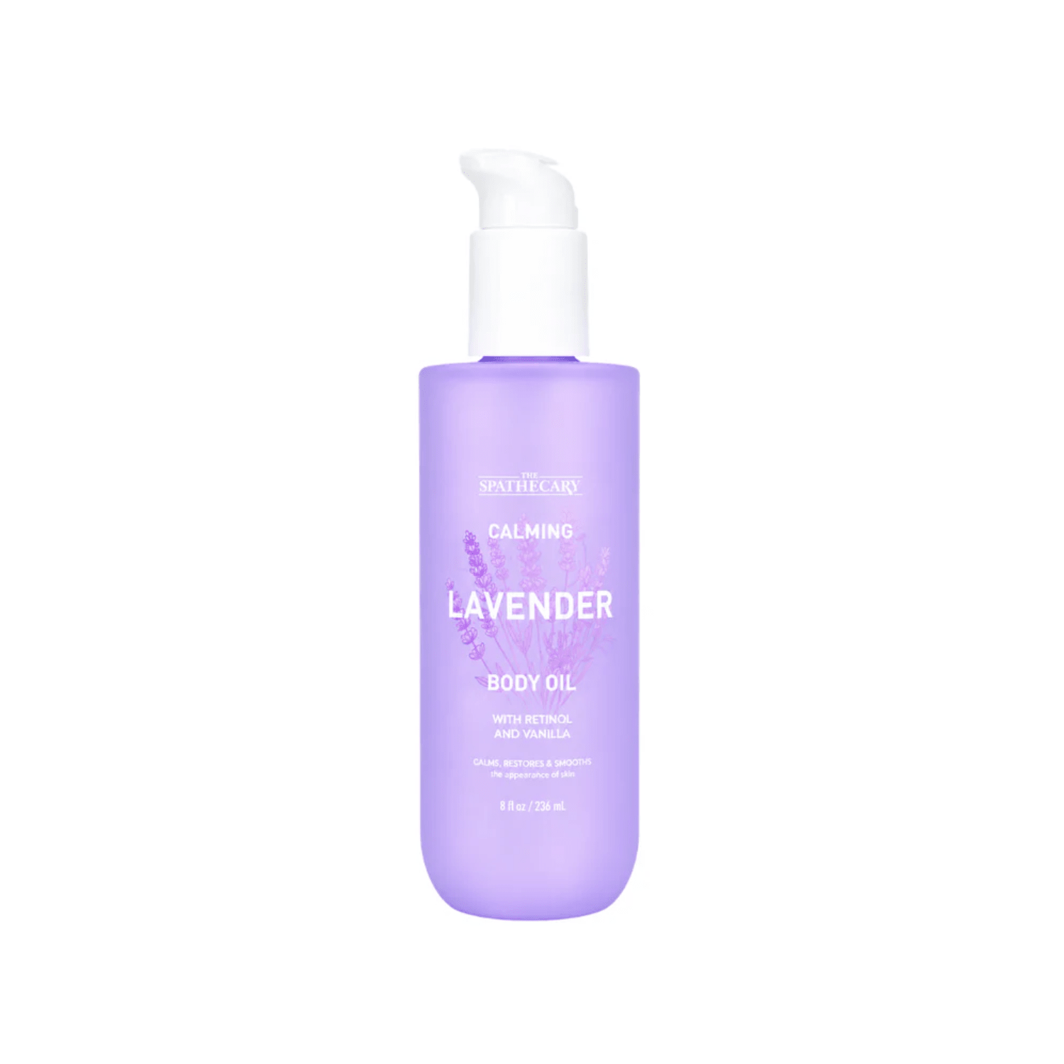 The Spathecary Calming Lavender Body Oil - 236ml (8 fl oz)