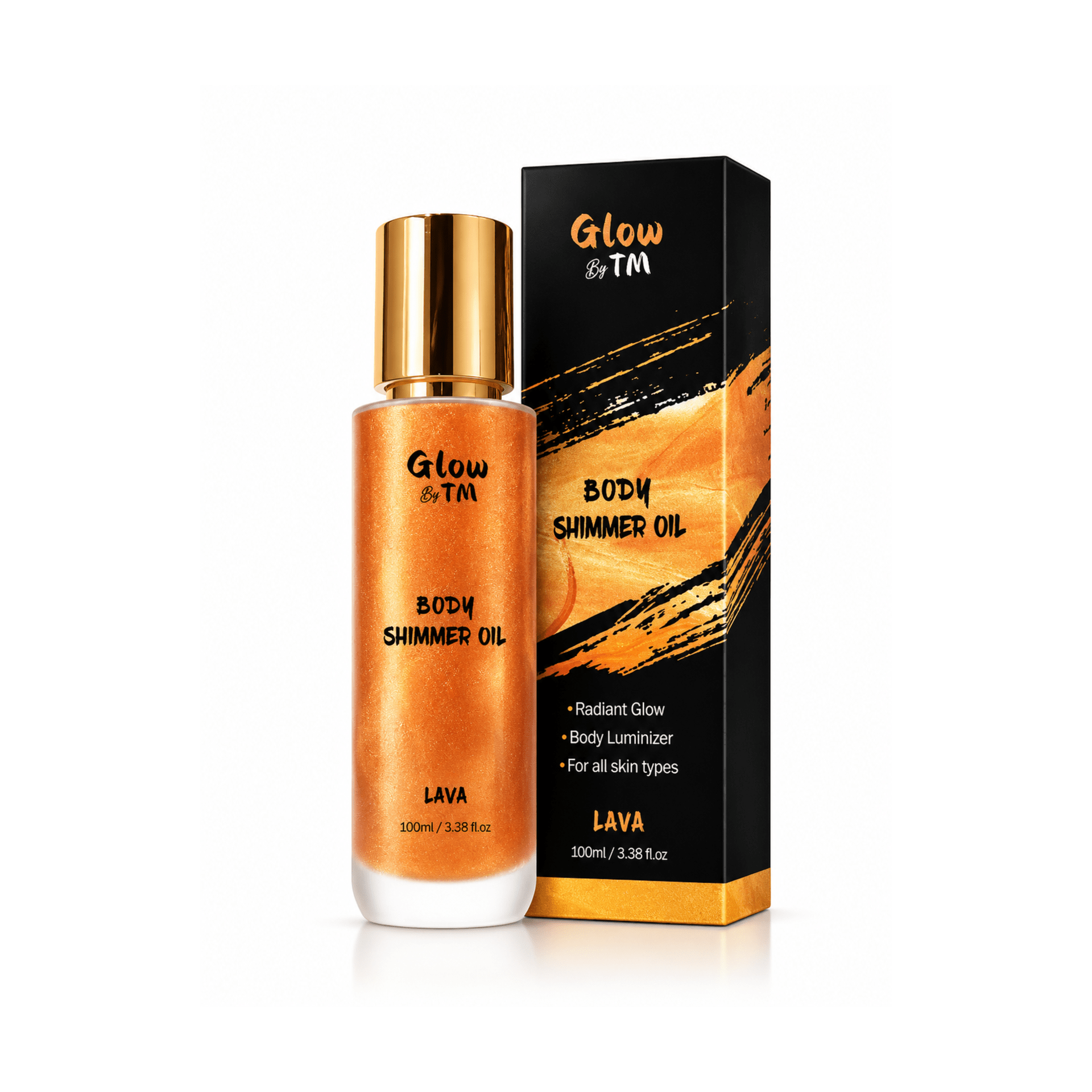 Toke Makinwa Beauty Lava Body Shimmer Oil -100ml