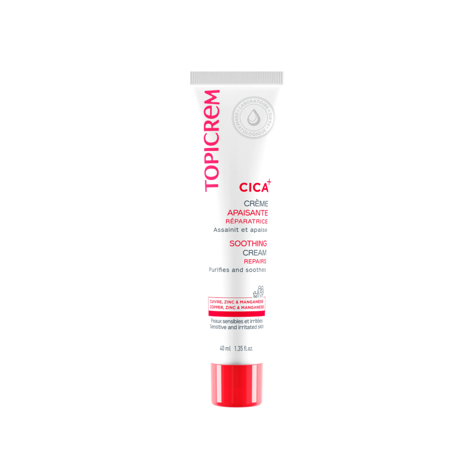 Topicrem CICA+ Soothing Cream 40ml