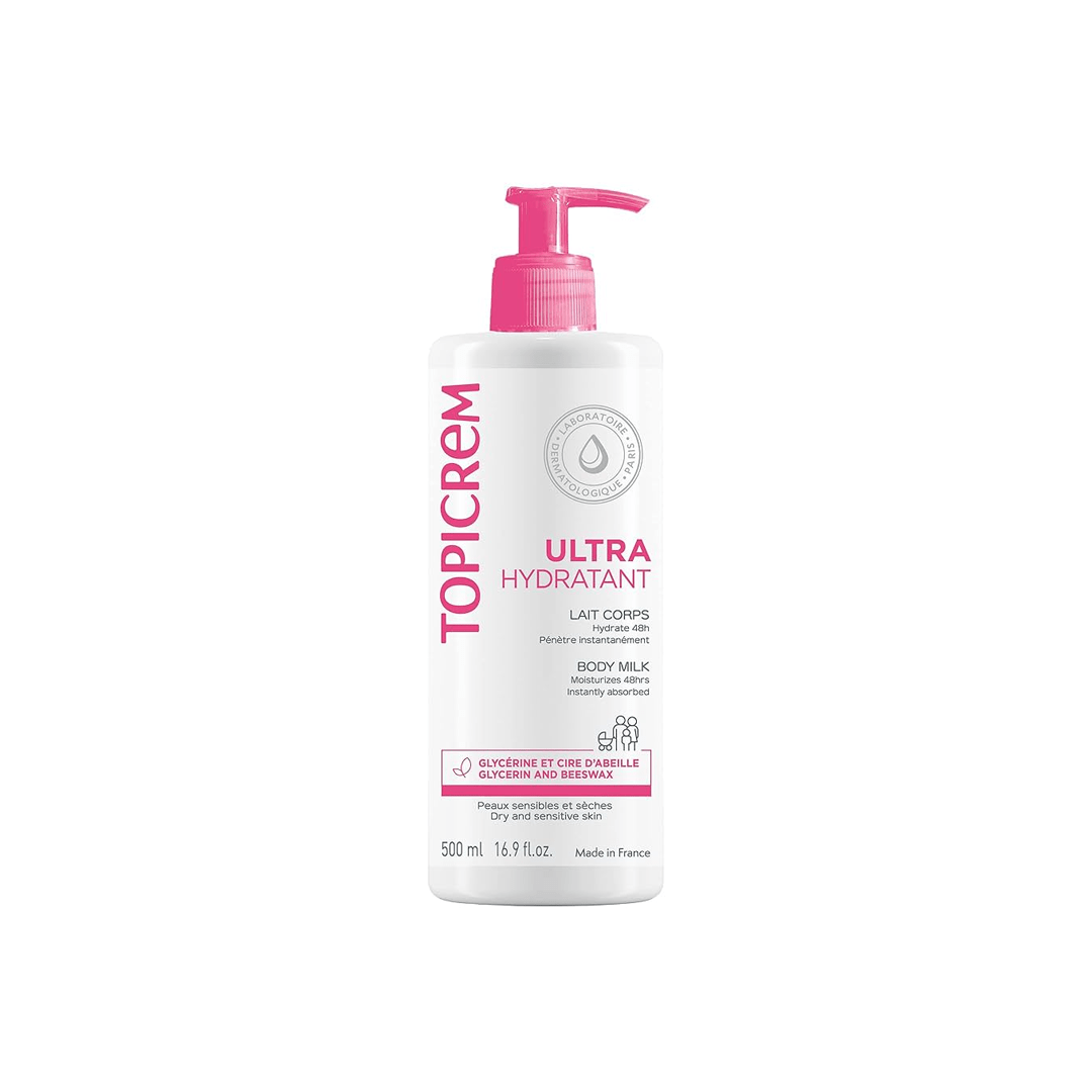 Topicrem Ultra Moisturising Body Milk 500ml