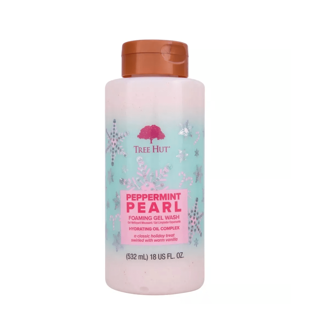 Tree Hut Peppermint Pearl Foaming Gel Wash - 532ml