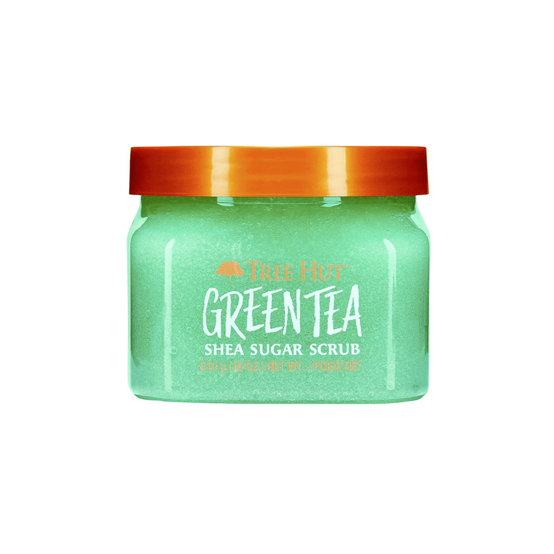 Tree Hut Shea Sugar Scrub Green Tea Shea 510g | Exfoliate & Nourish Skin