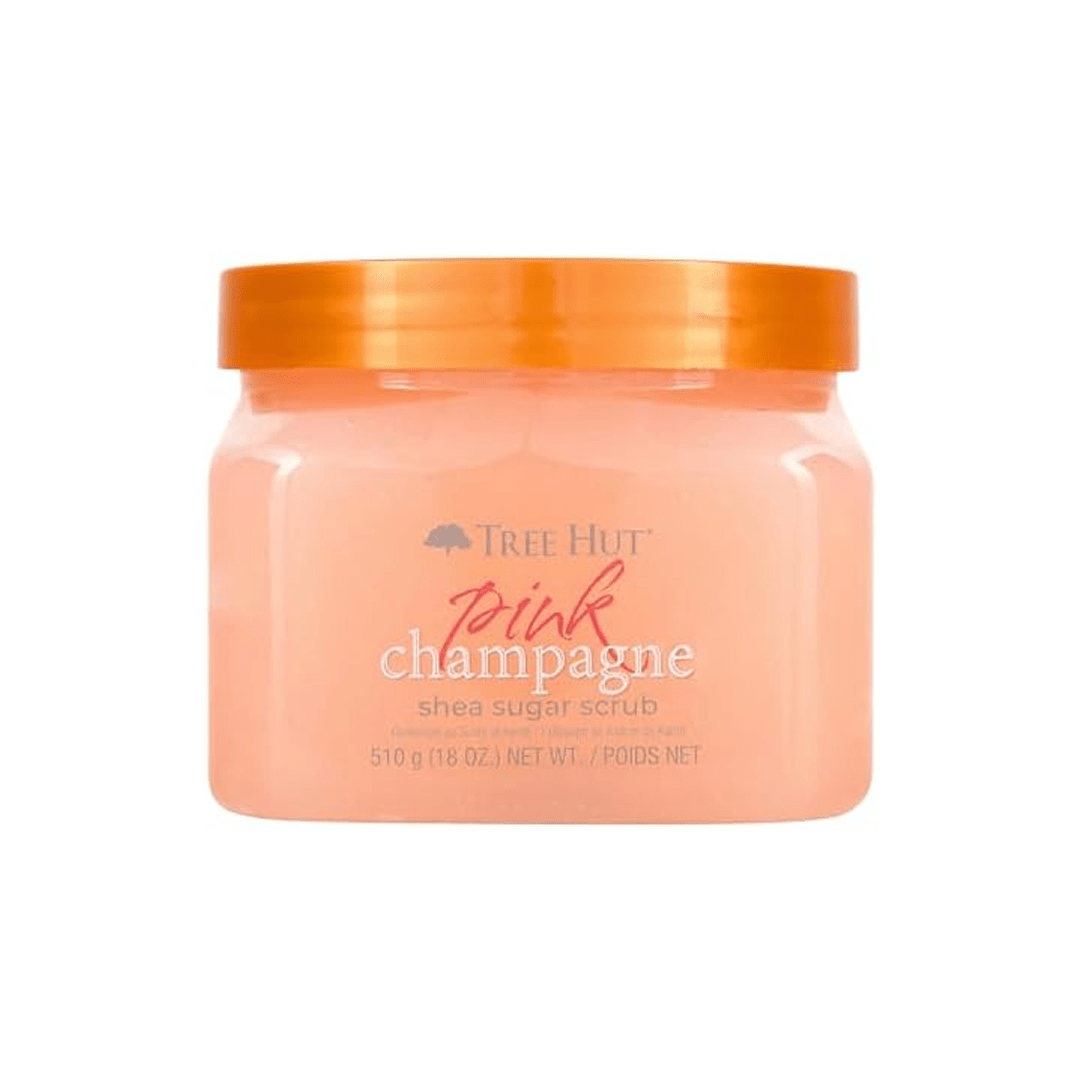 Tree Hut Shea Sugar Scrub Pink Champagne 504g | Exfoliate & Hydrate Skin
