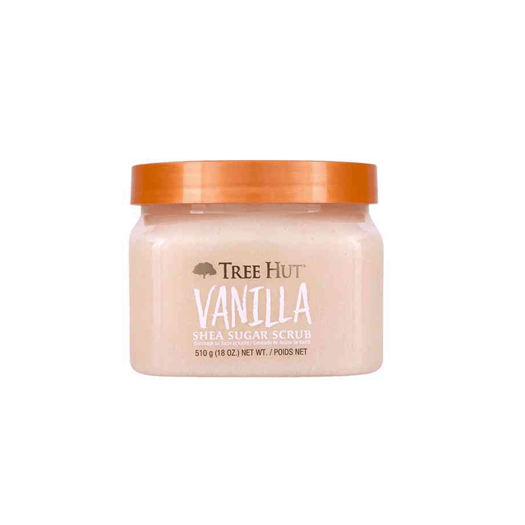 Tree Hut Shea Sugar Scrub Vanilla 510g | Hydrating & Exfoliating Body Scrub