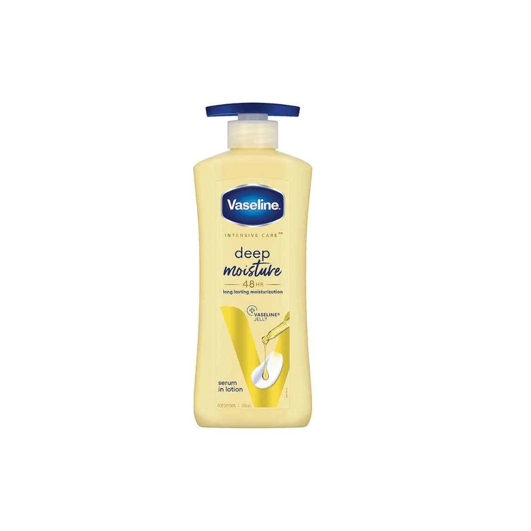 Vaseline Deep Moisture Lotion 400ml – Intense Hydration for Dry Skin