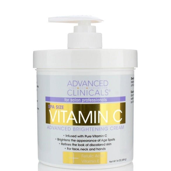 Advanced Clinicals Vitamin-C Advanced Brightening Cream 454G