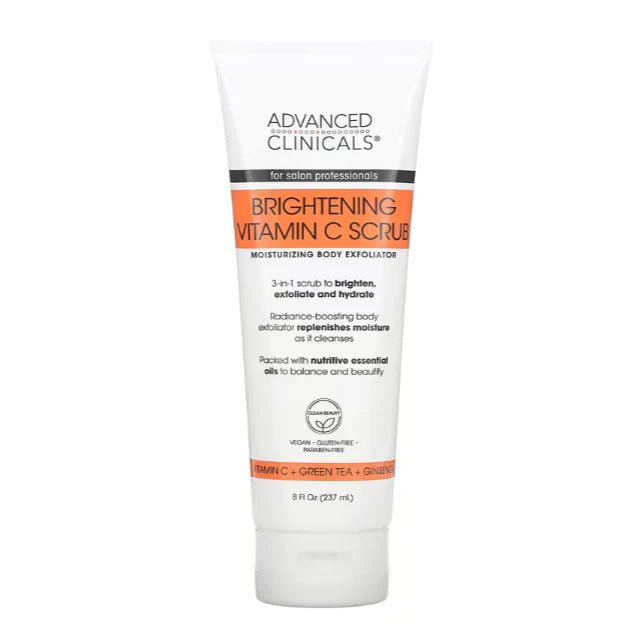 Advanced Clinicals Vitamin C Body Scrub 237ml