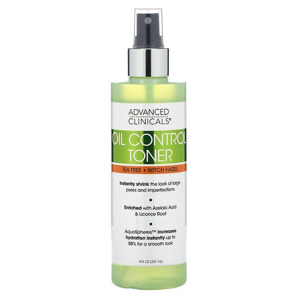 Advaned Clinicals Oil Control Toner 8oz
