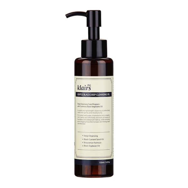 Order Klairs Gentle Black Deep Cleansing Oil in Nigeria 150ML