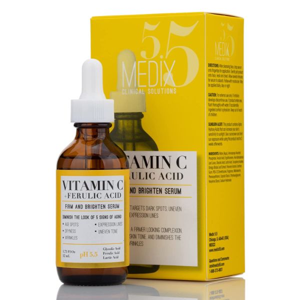 Medix 5.5 Vitamin C + Ferulic Acid Friming & Brighten Serum 52ml