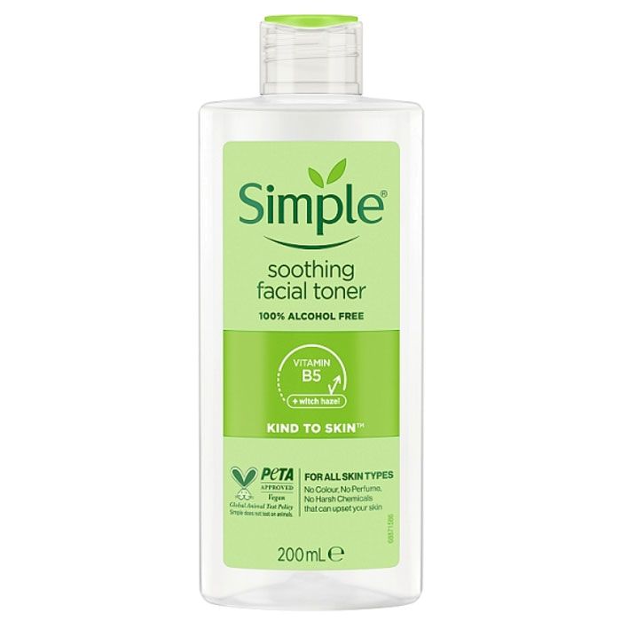 Simple Soothing Facial Toner 200ml