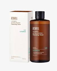 Acwell 5.5 Licorice pH Balancing Cleansing Toner 300ml – Balance and Brighten Your Skin