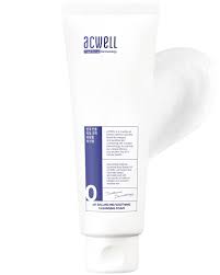 Acwell pH Balancing Soothing Cleansing Foam 150ml – Gentle, pH - Balanced Cleanser for Healthy Skin