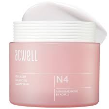 Acwell Real Aqua Balancing Glow Cream 50ml – Radiance and Hydration for All Skin Types