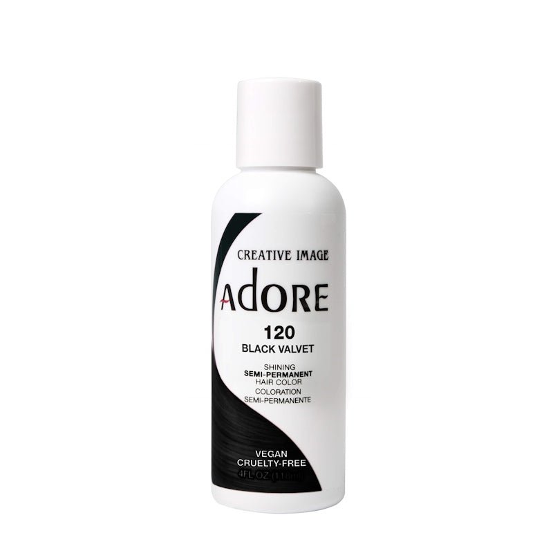 Adore Semi - Permanent Hair Color – 120 Black Velvet