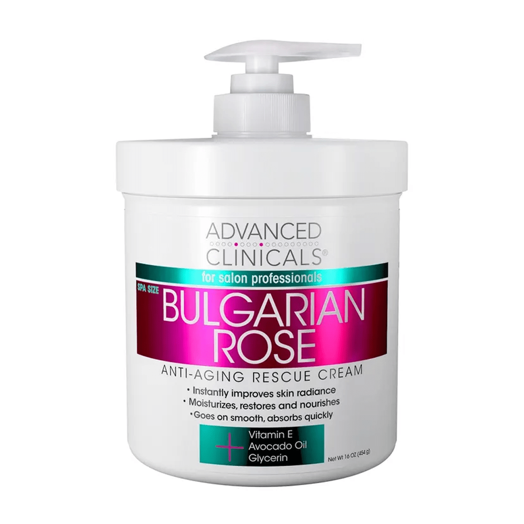 Advanced Clinicals Bulgarian Rose Cream 454g
