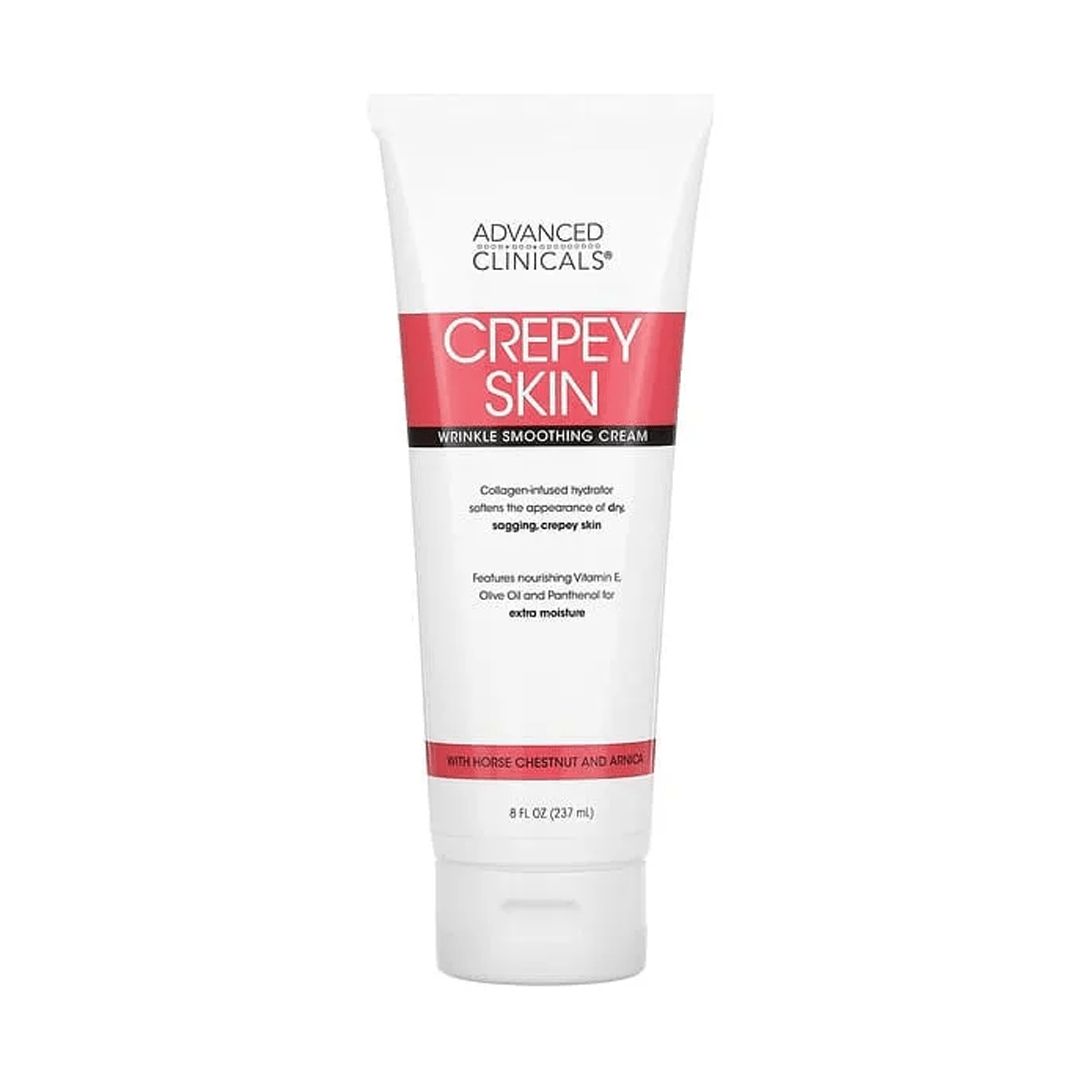 Advanced Clinicals Crepey Skin Wrinkle Smoothing Cream 237ml