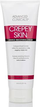 Advanced Clinicals Crepey Skin Wrinkle Smoothing Cream 237ml