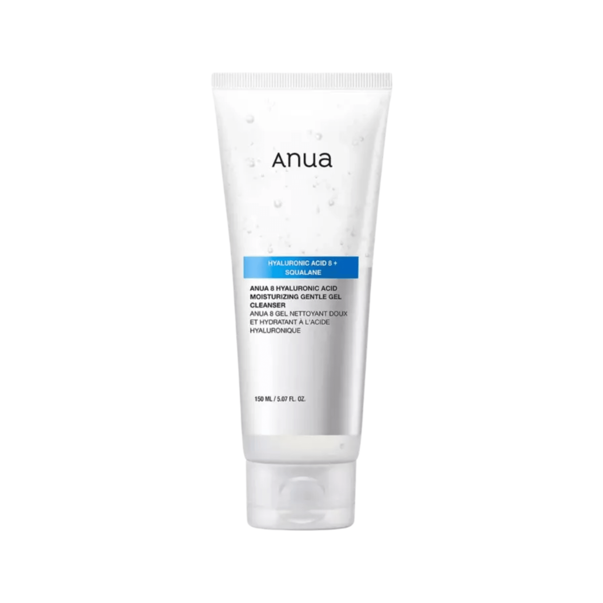 Anua 8 Hyaluronic Acid Moisturizing Gentle Gentle Gel Cleanser 150ml