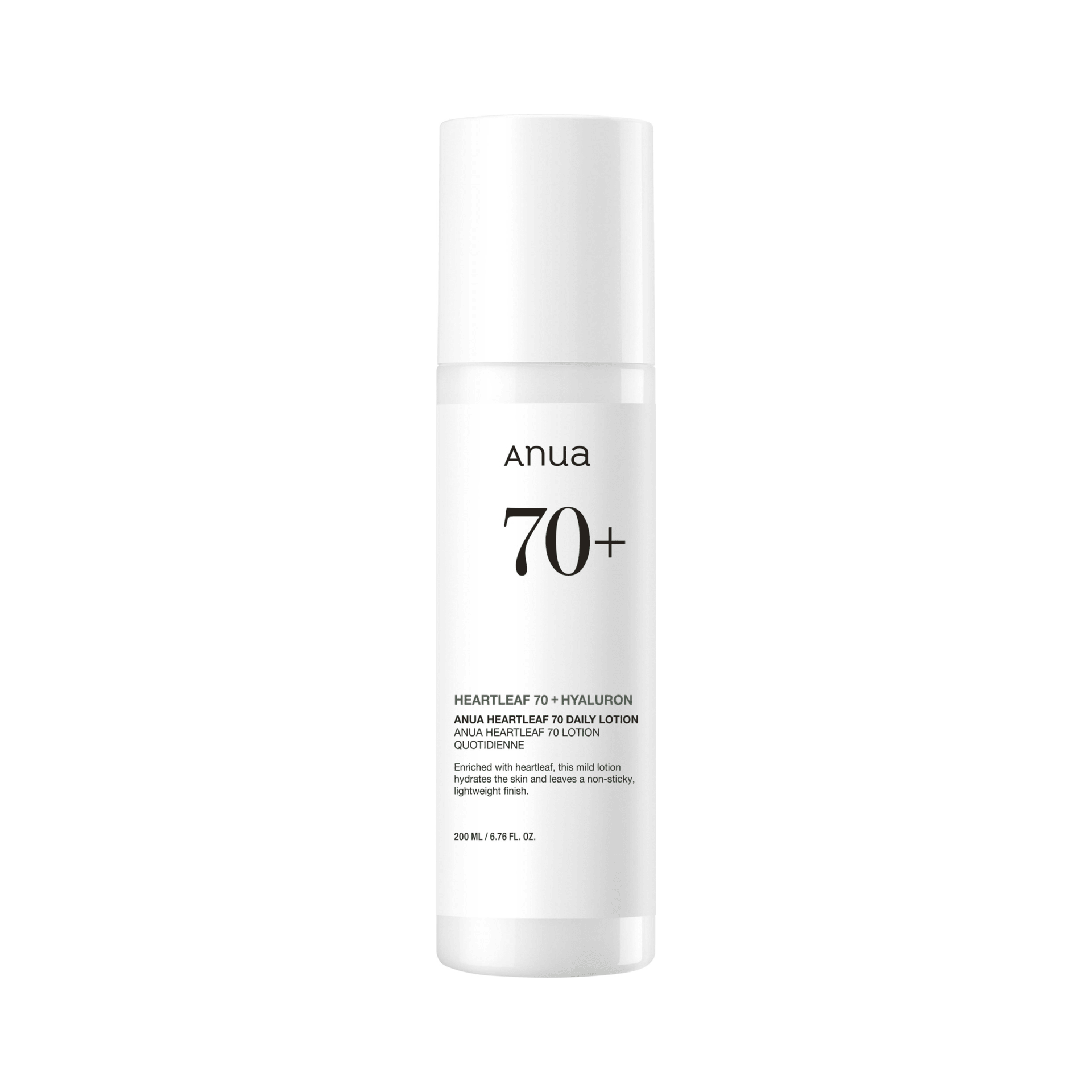 Anua Heartleaf 70+ Hyaluron Daily Lotion - 200ml