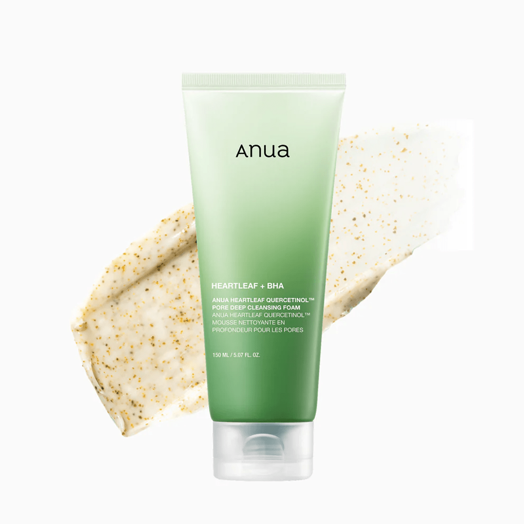 Anua Heartleaf Quercetinol Pore Deep Cleansing Foam 150ml - Purify & Soothe Your Skin