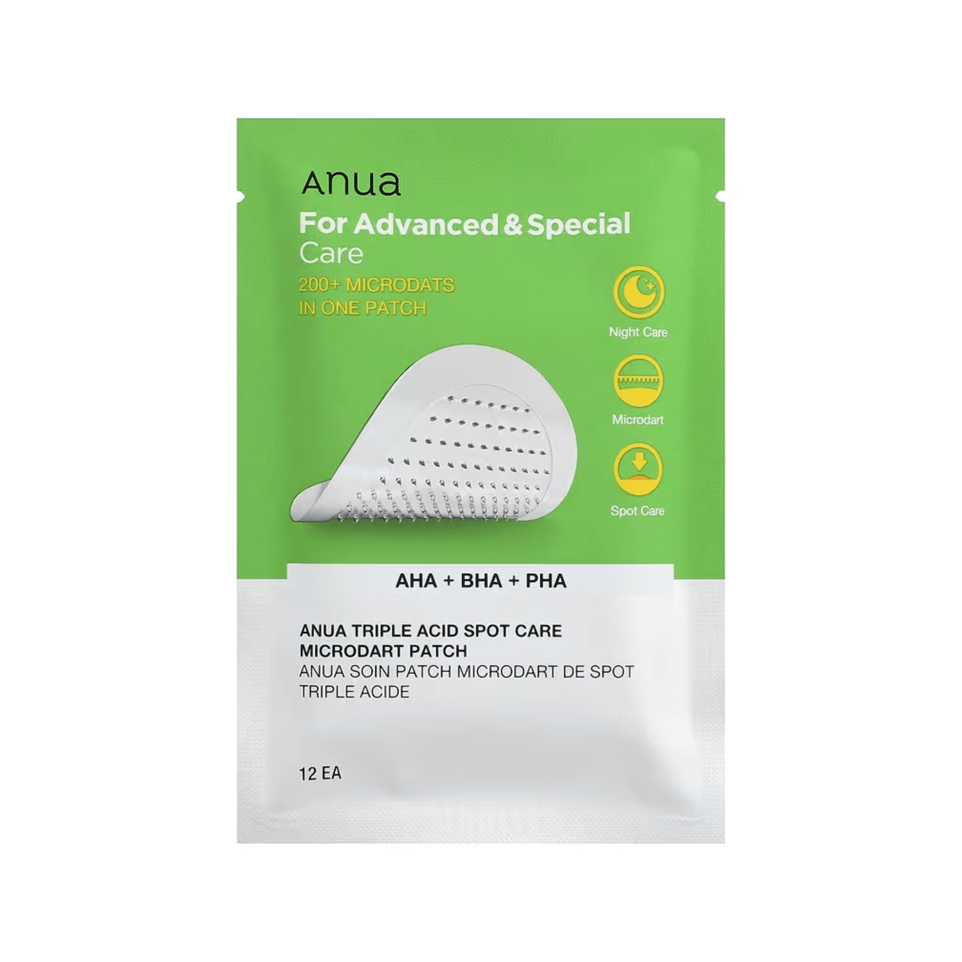Anua Triple Acid Spot Care Microdart Patch - 12 Patches