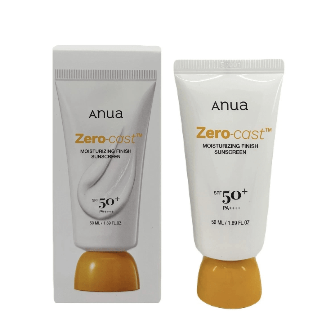 Anua Zero Cast Moisturizing Finish Sunscreen SPF50+ PA++++ – 50ml
