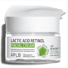 APLB Lactic Acid Retinol Facial Cream 55ml – Gentle Exfoliation & Anti - Aging Care