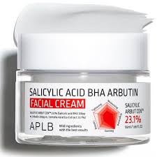 Aplb Salicylic Acid Bha Arbutin Facial Cream 55ml