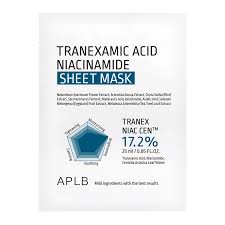 Aplb Tranexamic Acid Niaciamide Sheet Mask 25ml
