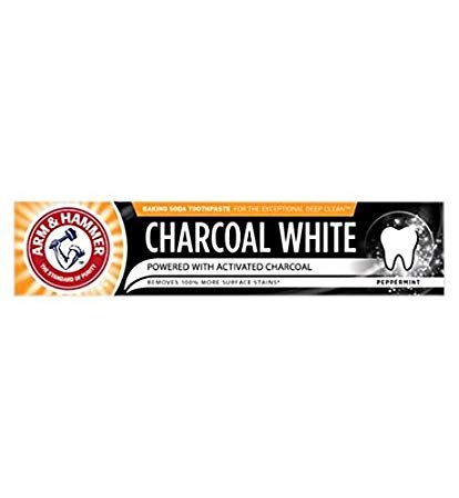 Arm & Hammer Charcoal Sensitve Gentle Whitens Teeth in 3 Days 75ml