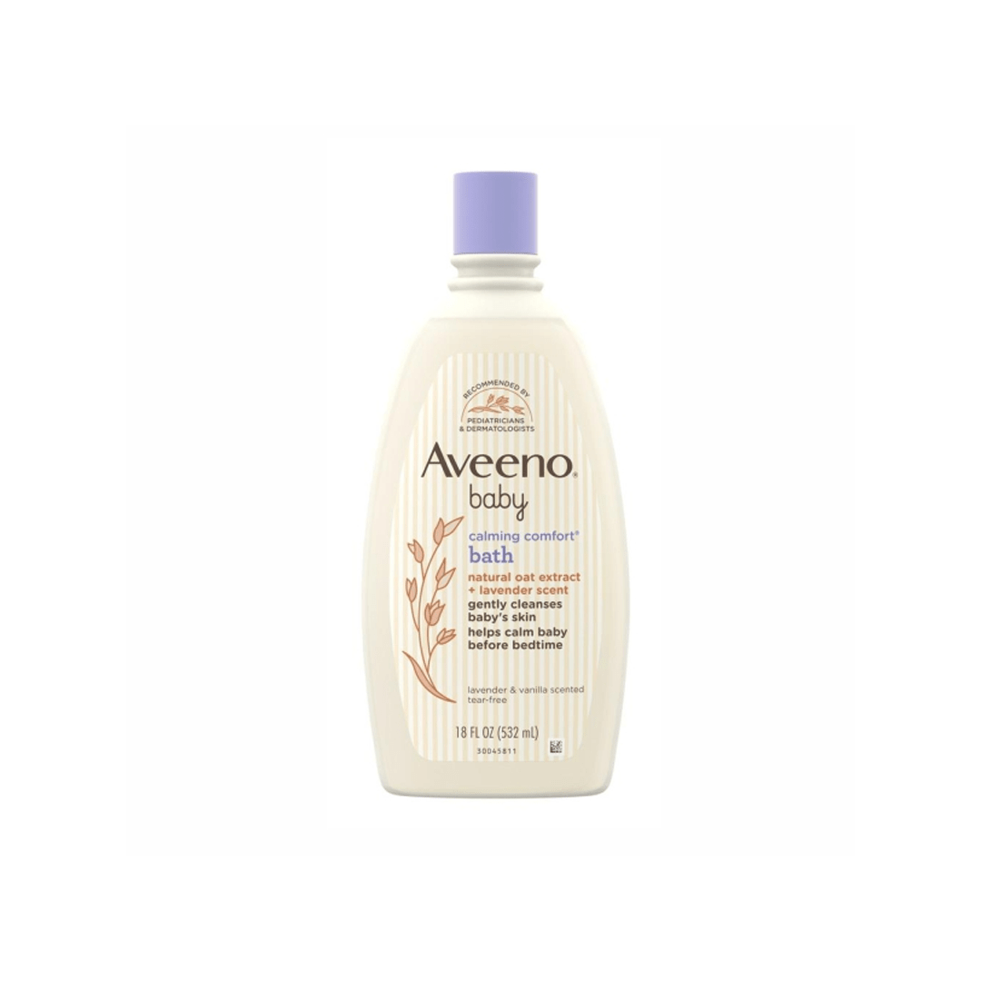 Aveeno Baby Calming Comfort Bath with Natural Oat & Lavender – 532 ml