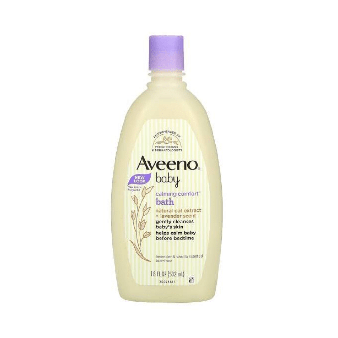 Aveeno Baby Calming Comfort Bath with Natural Oat & Lavender – 532 ml