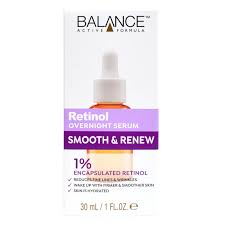 Balance Retinol Overnight Serum Smooth & Renew 1% 30ml