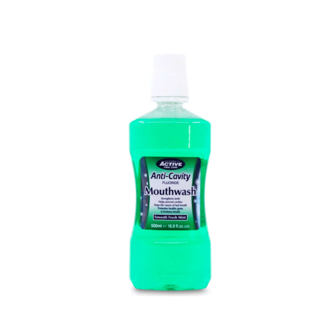 Beauty Formulas Anti Cavity Fluoride Mouthwash 500ml