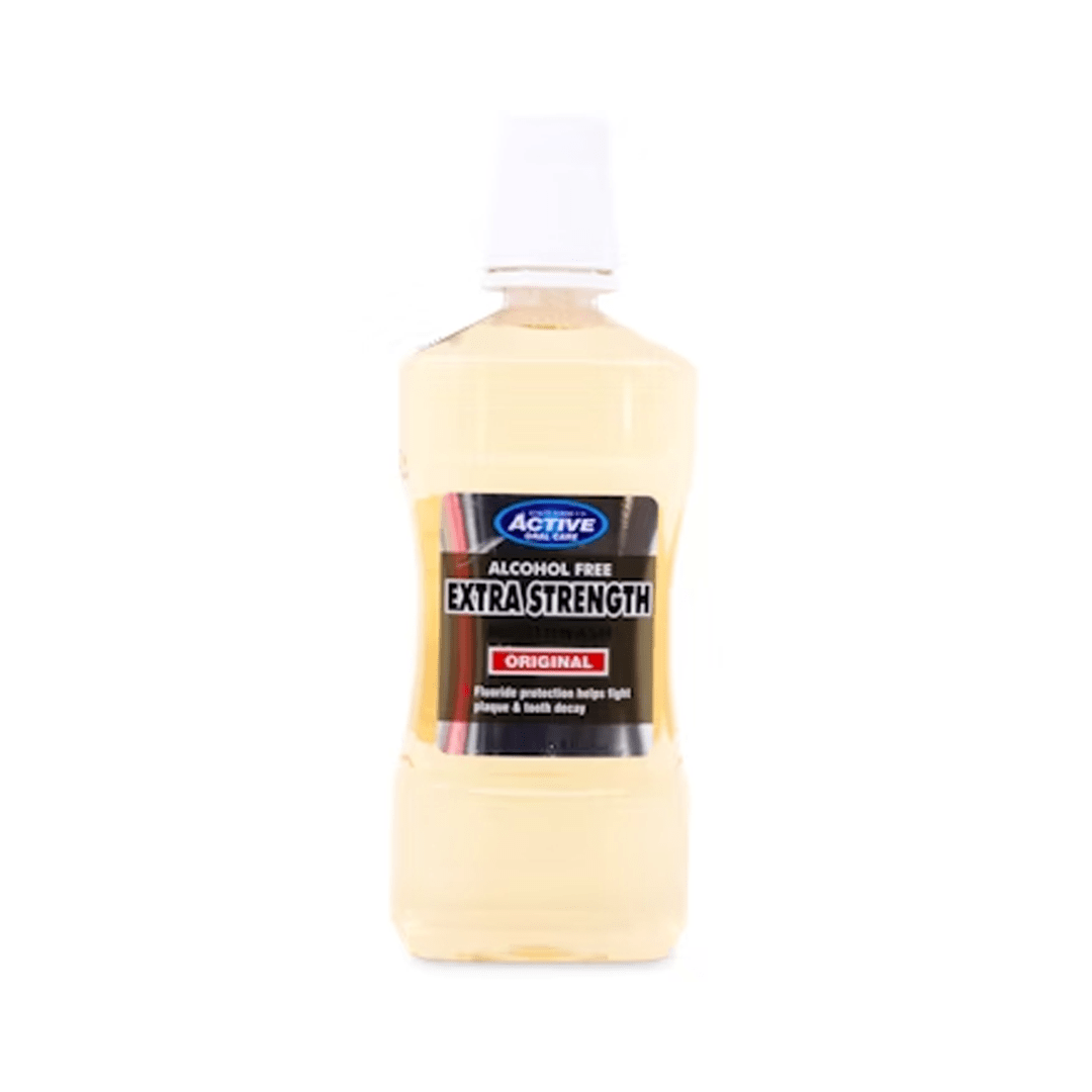 Beauty Formulas Extra Strength Original Alcohol Free Mouthwash 500ml