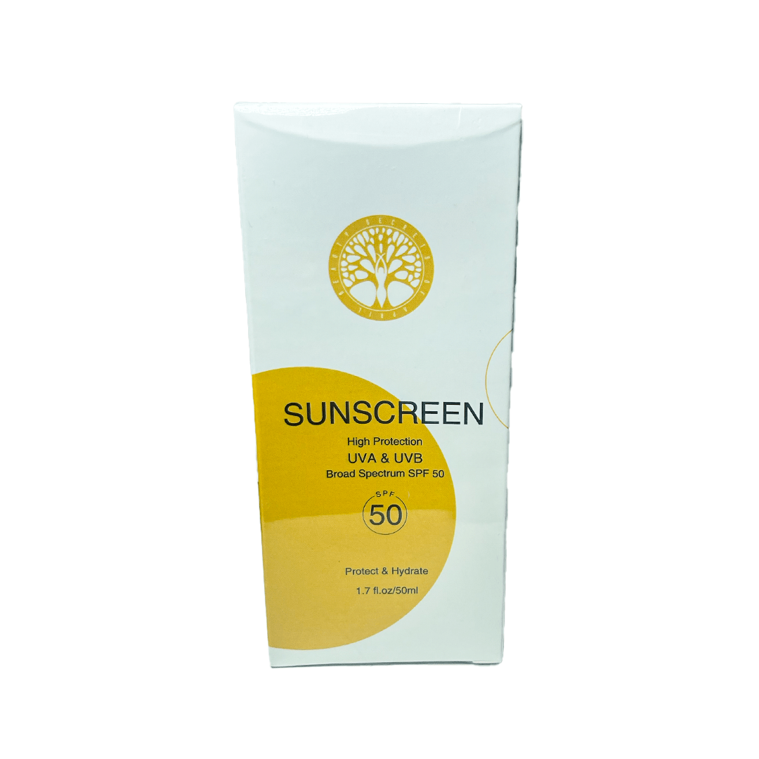 Beauty Secrets of April Sunscreen SPF 50 – High Protection UVA & UVB Shield 50Ml