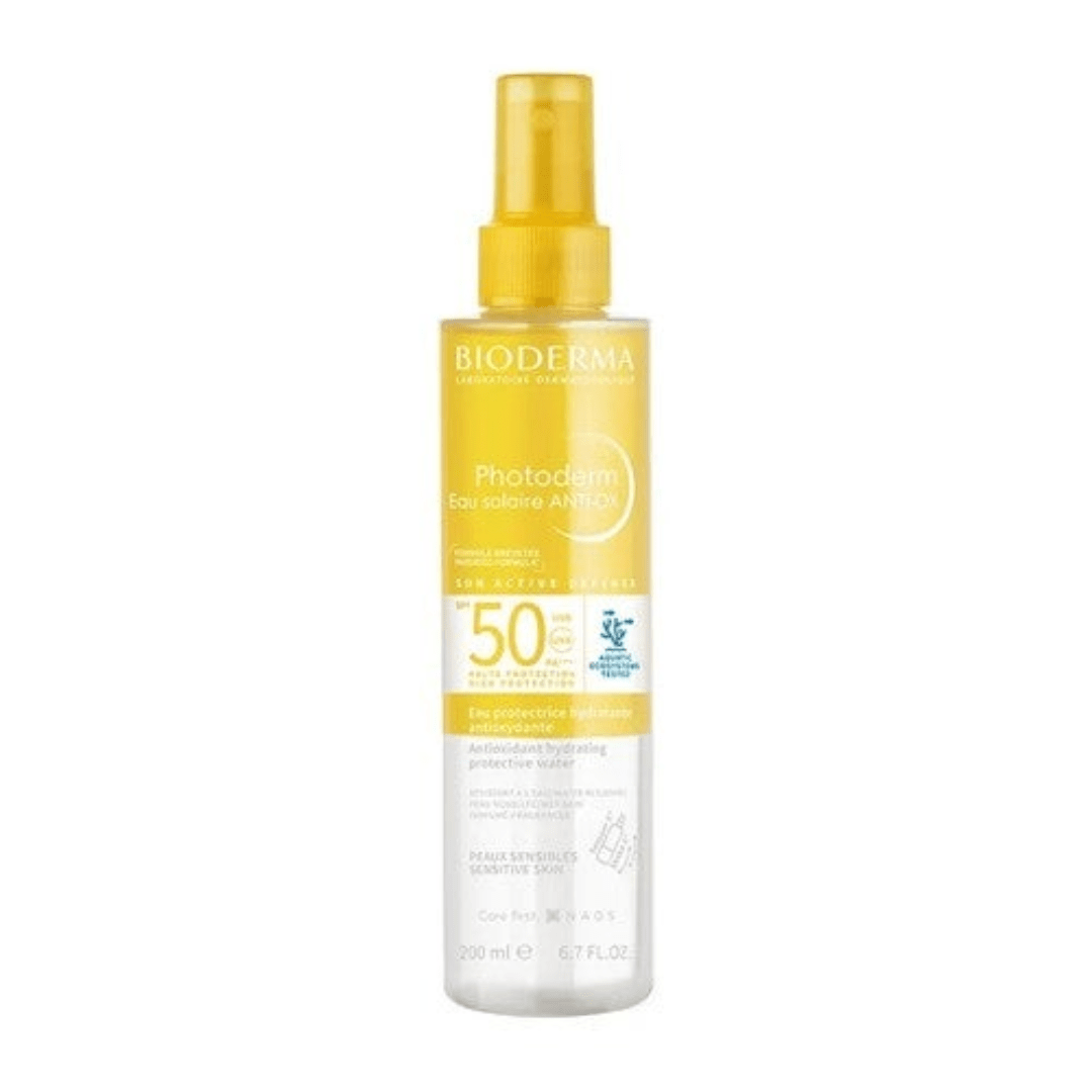 Bioderma Photoderm Eau Solaire ANTI OX Sun Active Defense 50 UVB PA++++ - 250ml