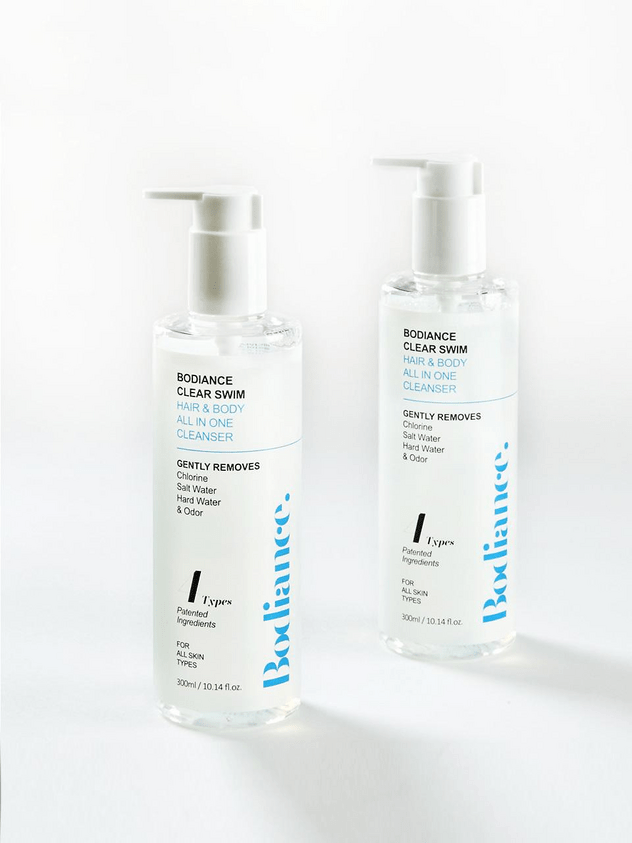 Bodiance Clear Swim Hair & Body All In One Cleanser 300ml. ( NEW ARRIVAL)
