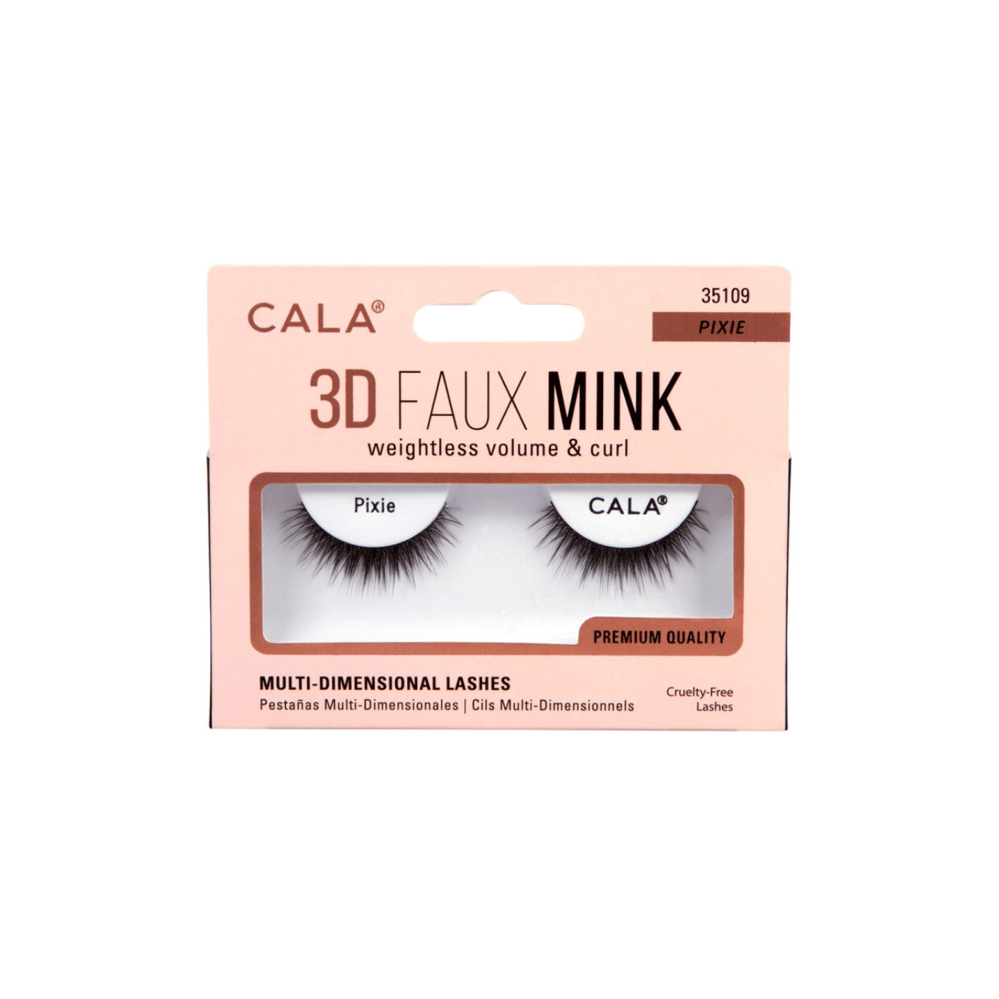 CALA 3D Faux Mink Lashes – Pixie